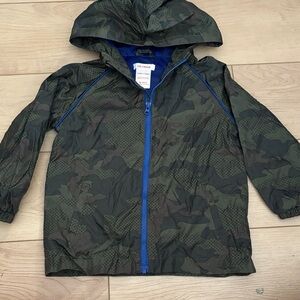 Joe Fresh Camouflage Jacket with Blue Lining